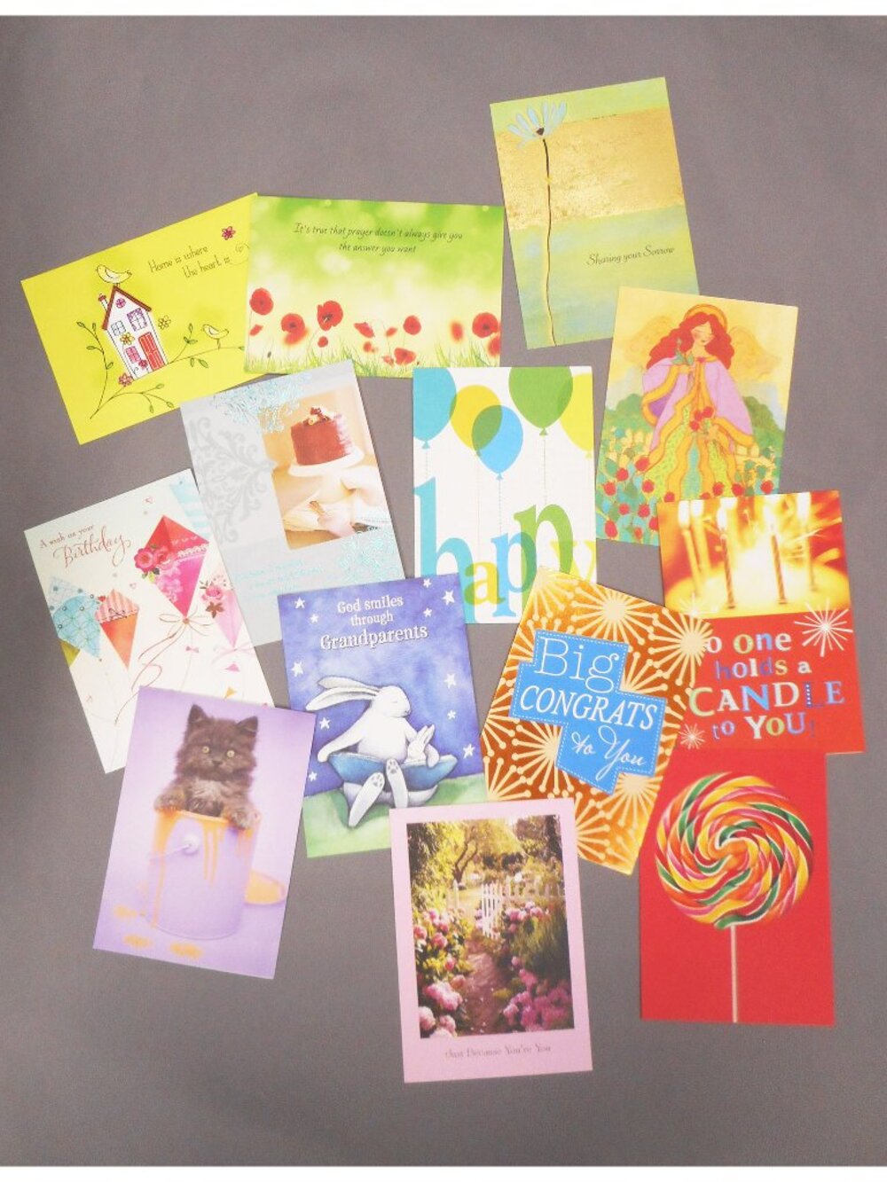 Lot of 13 SomeOne Cares Guidepost Greeting card variety - New with envelopes